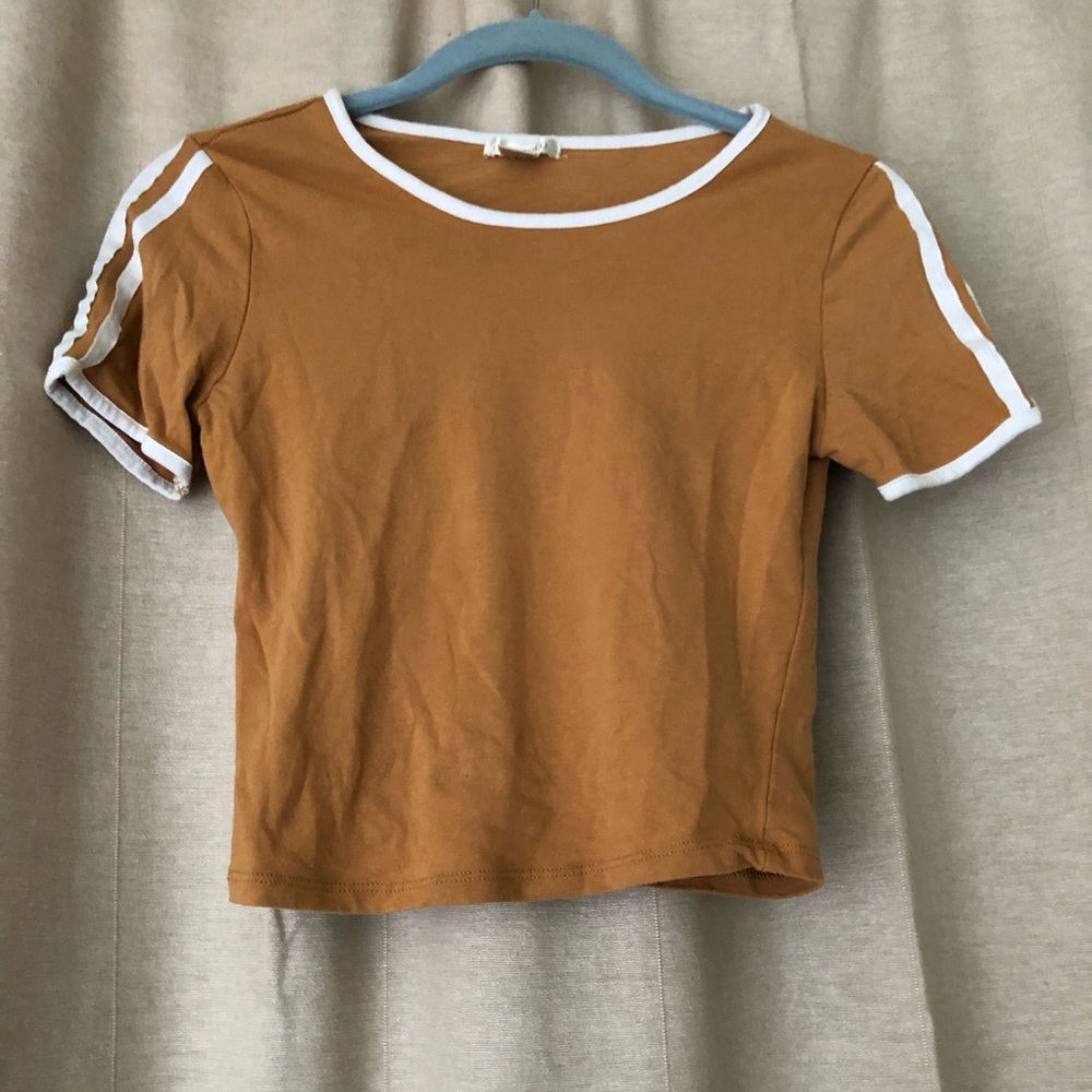 Mustard Yellow Crop Top